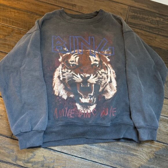 Anine Bing Tiger Sweatshirt - Picture 1 of 8